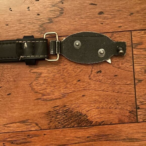 Vintage 1990s recycled belt from car materials. - Picture 3 of 7